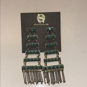 House of Harlow 1960 chandelier earrings